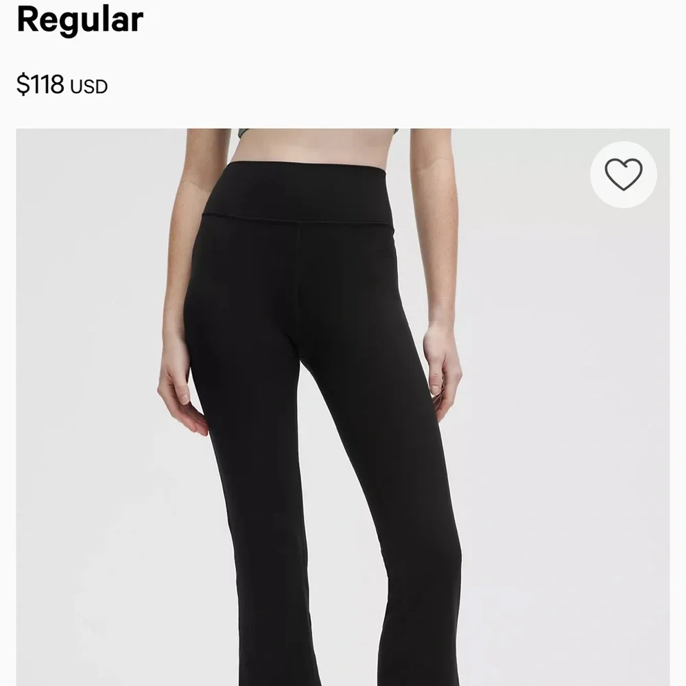 Lululemon Groove Nulu Flare Pant Black Size 4 High Rise 32” Inseam - Picture 11 of 12